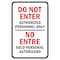 Signmission Safety Sign, 12 in Height, Aluminum, 25284 A-1218-25284 - alternate 1